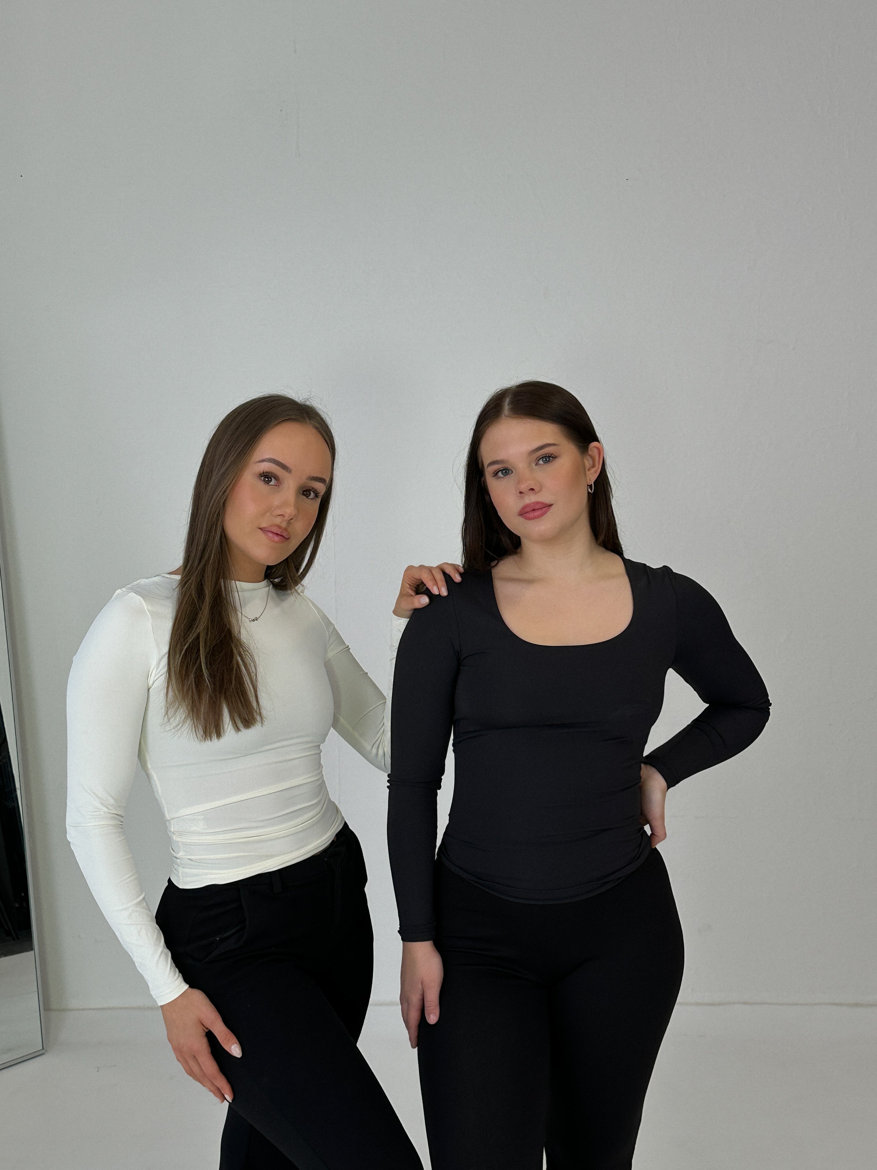 ONLEA 2-Way L/S Top - Hvit